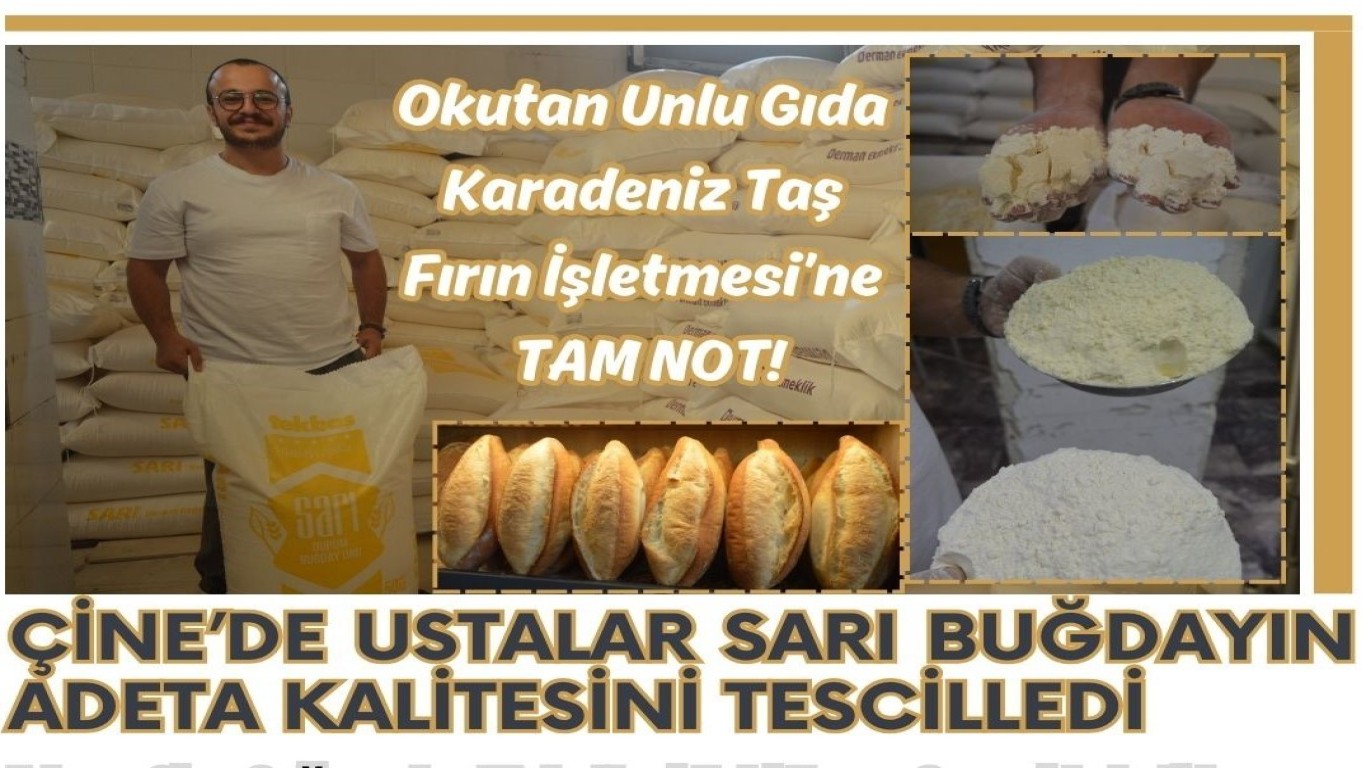 ÇİNE'DE USTALAR SARI BUĞDAYIN ADETA KALİTESİNİ TESCİLLEDİ